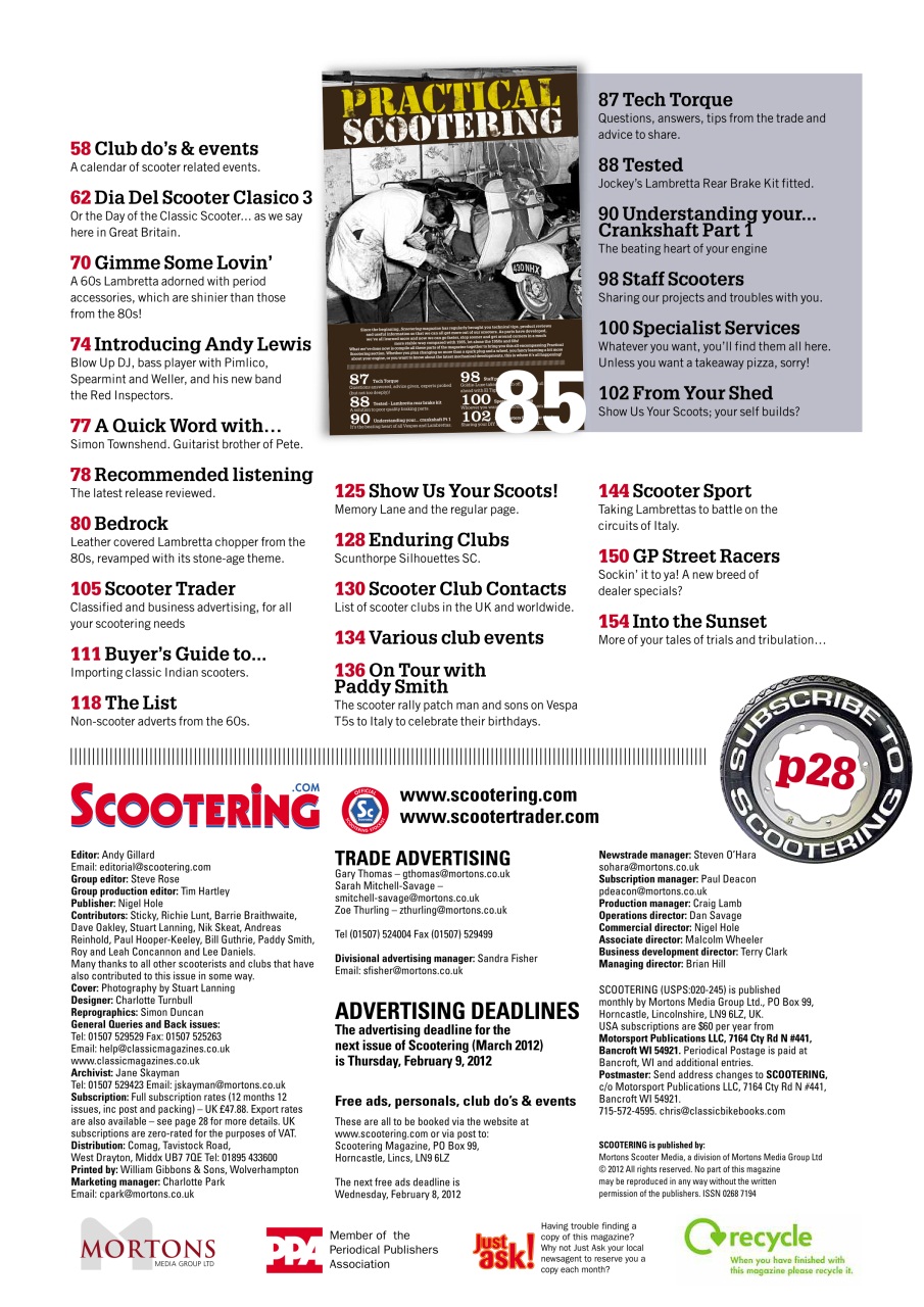 Scootering Preview Pages