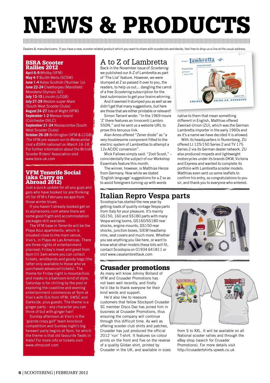 Scootering Preview Pages