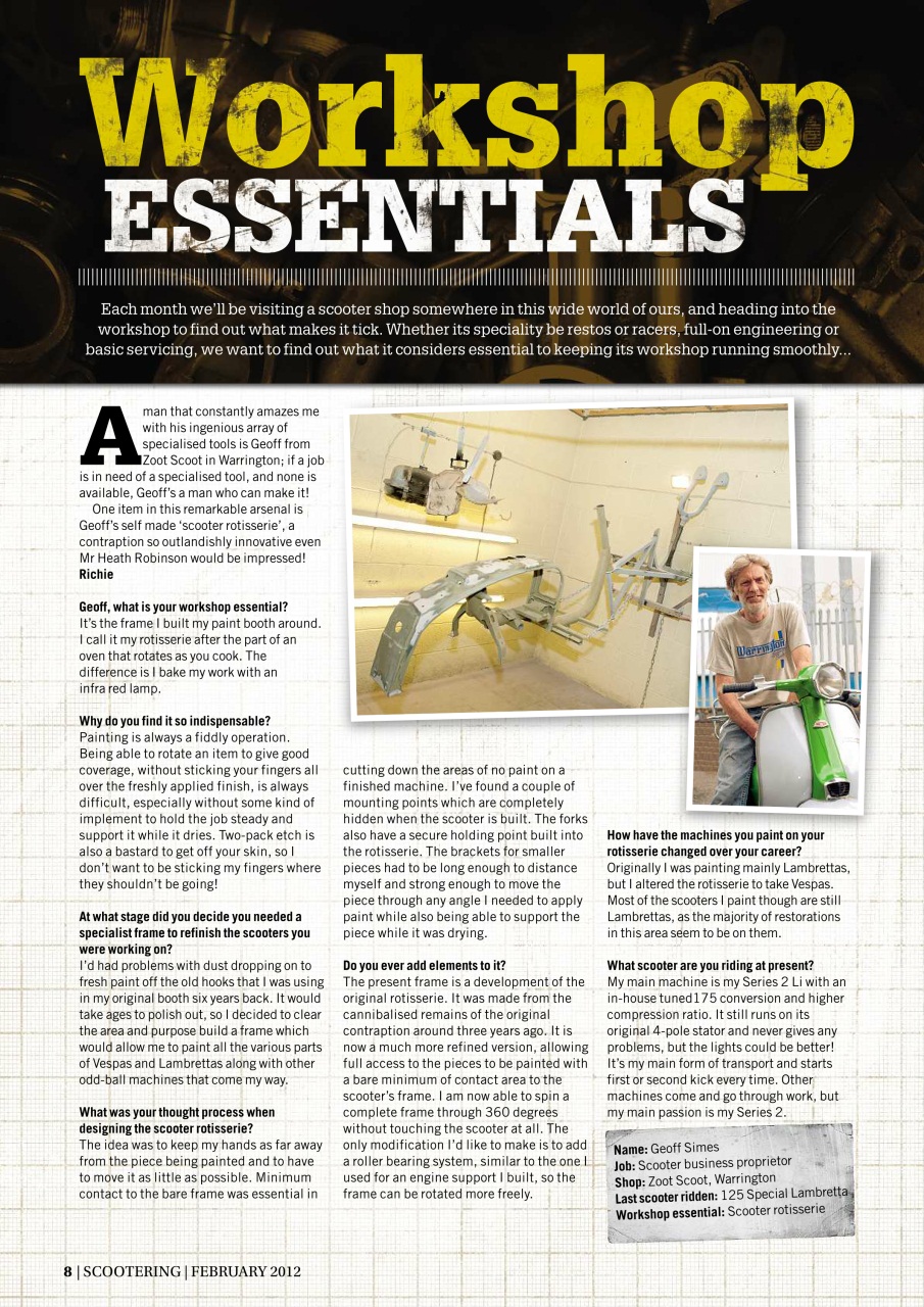 Scootering Preview Pages