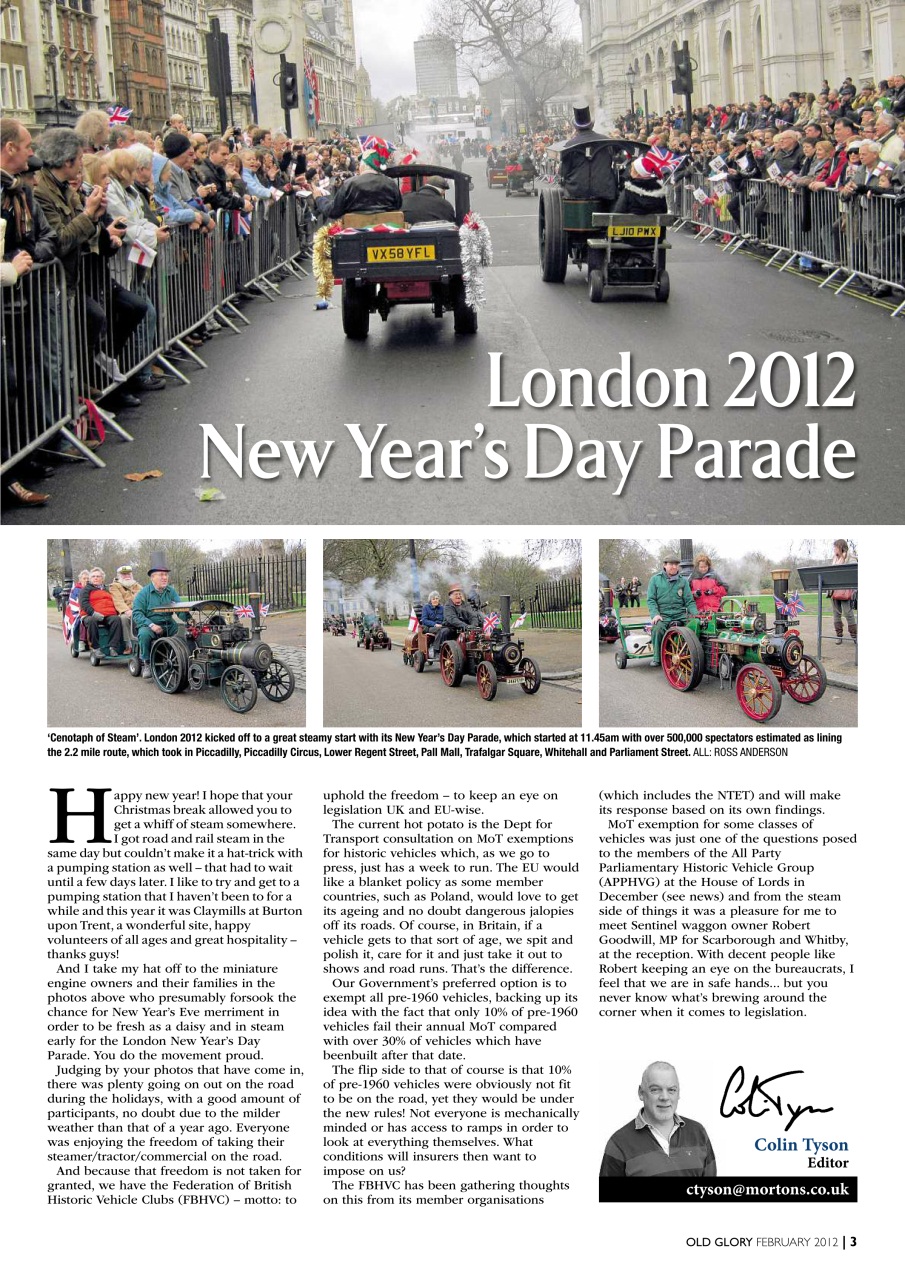 Old Glory Magazine Preview Pages