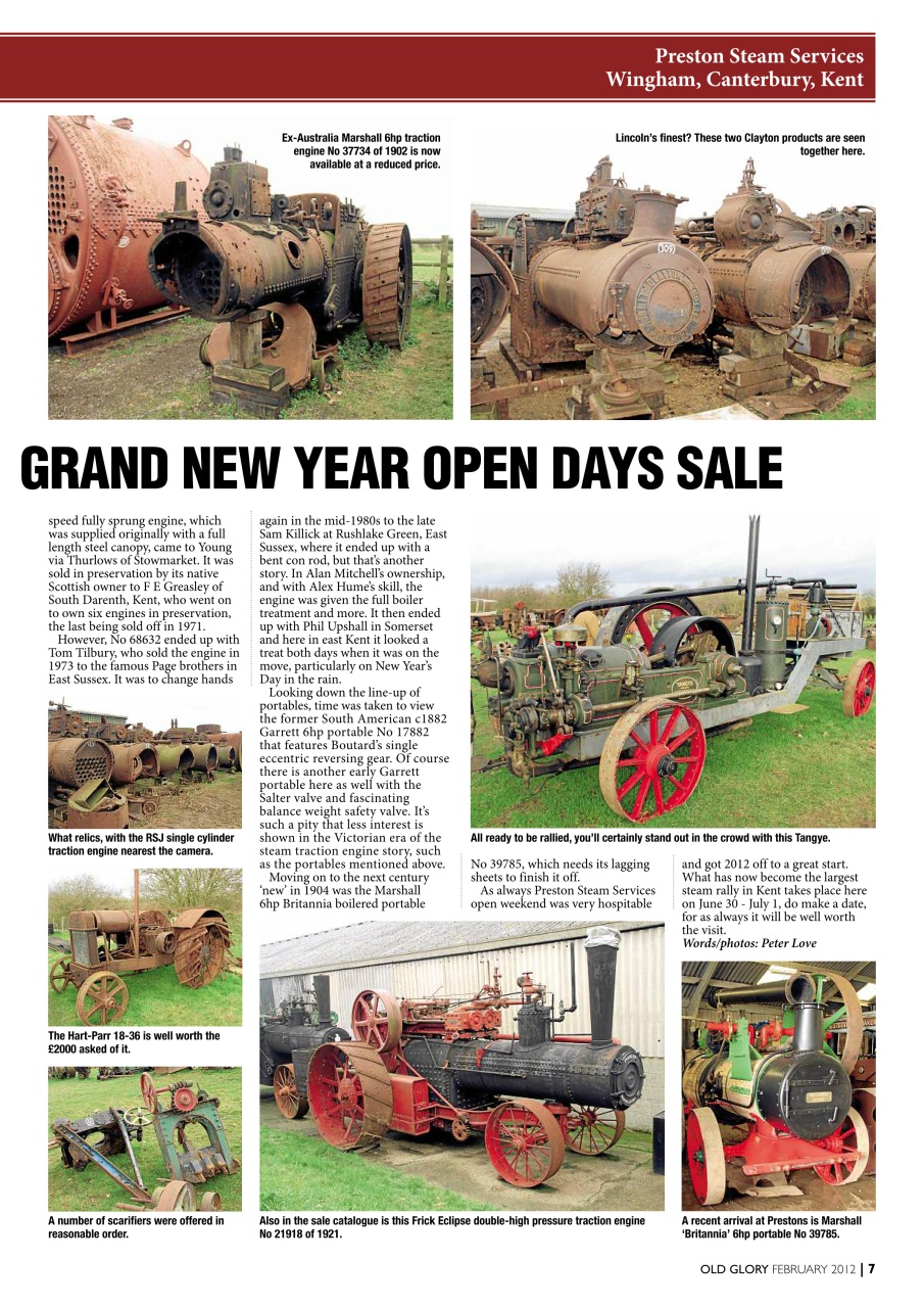 Old Glory Magazine Preview Pages