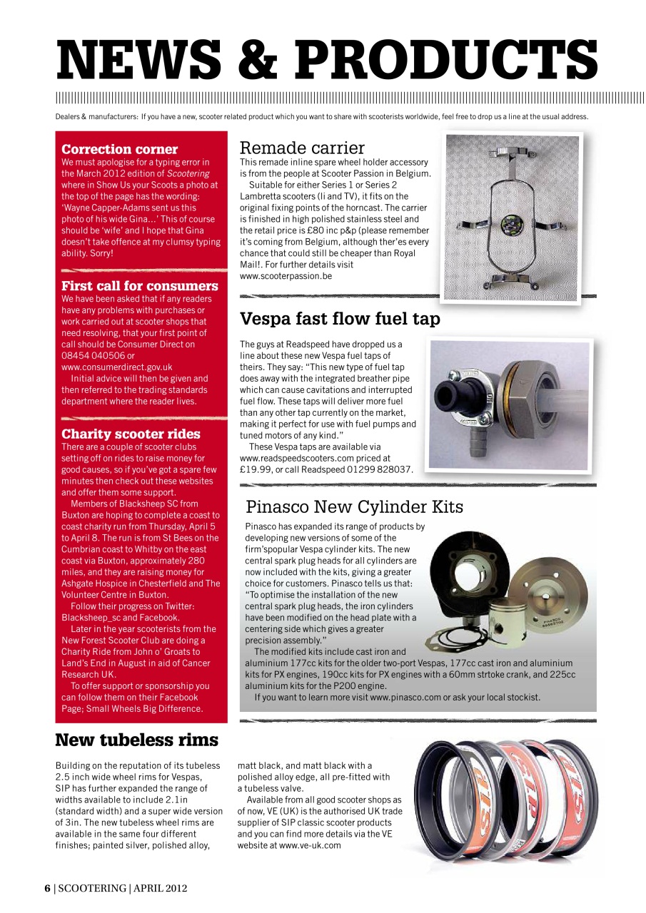 Scootering Preview Pages