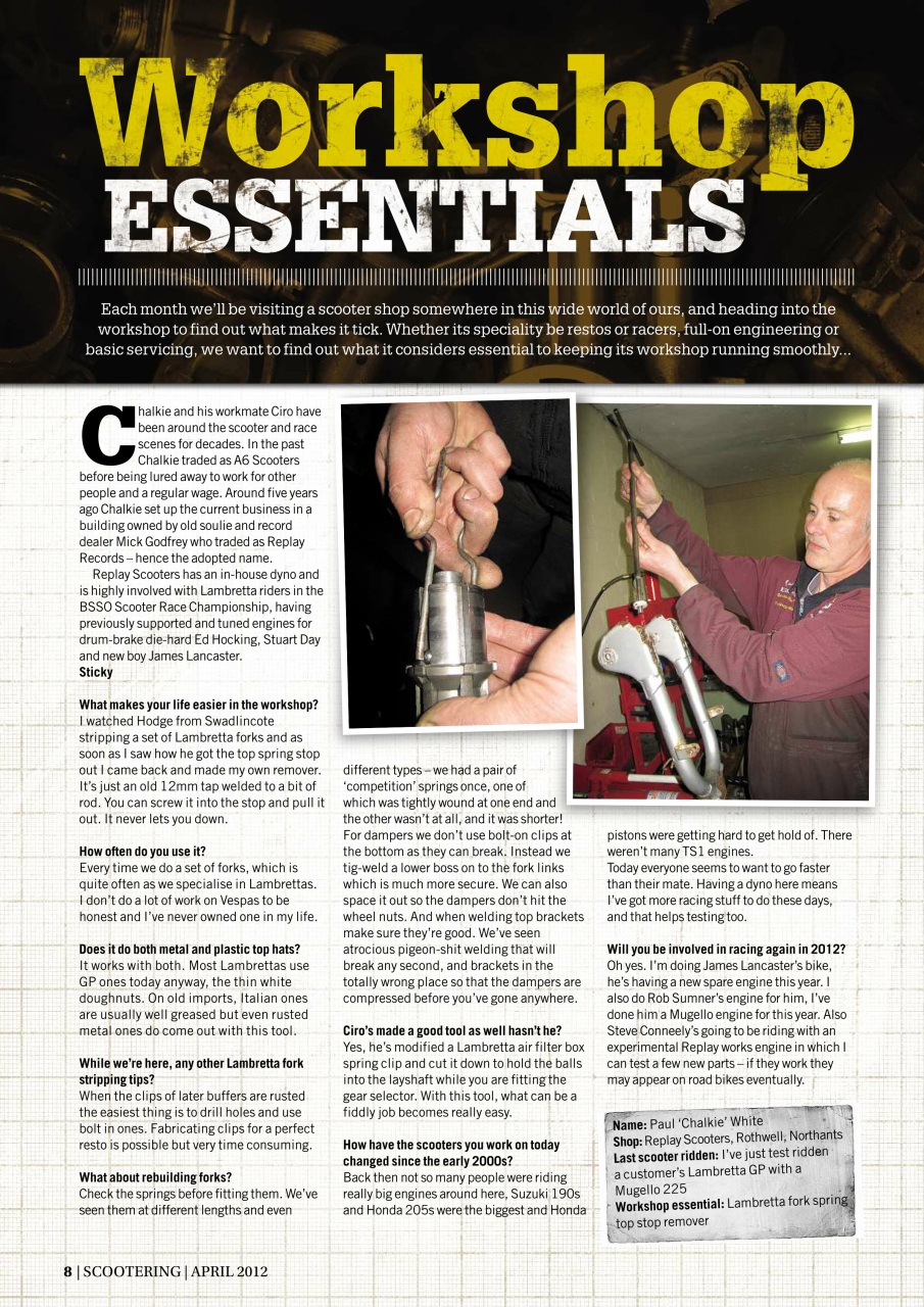 Scootering Preview Pages