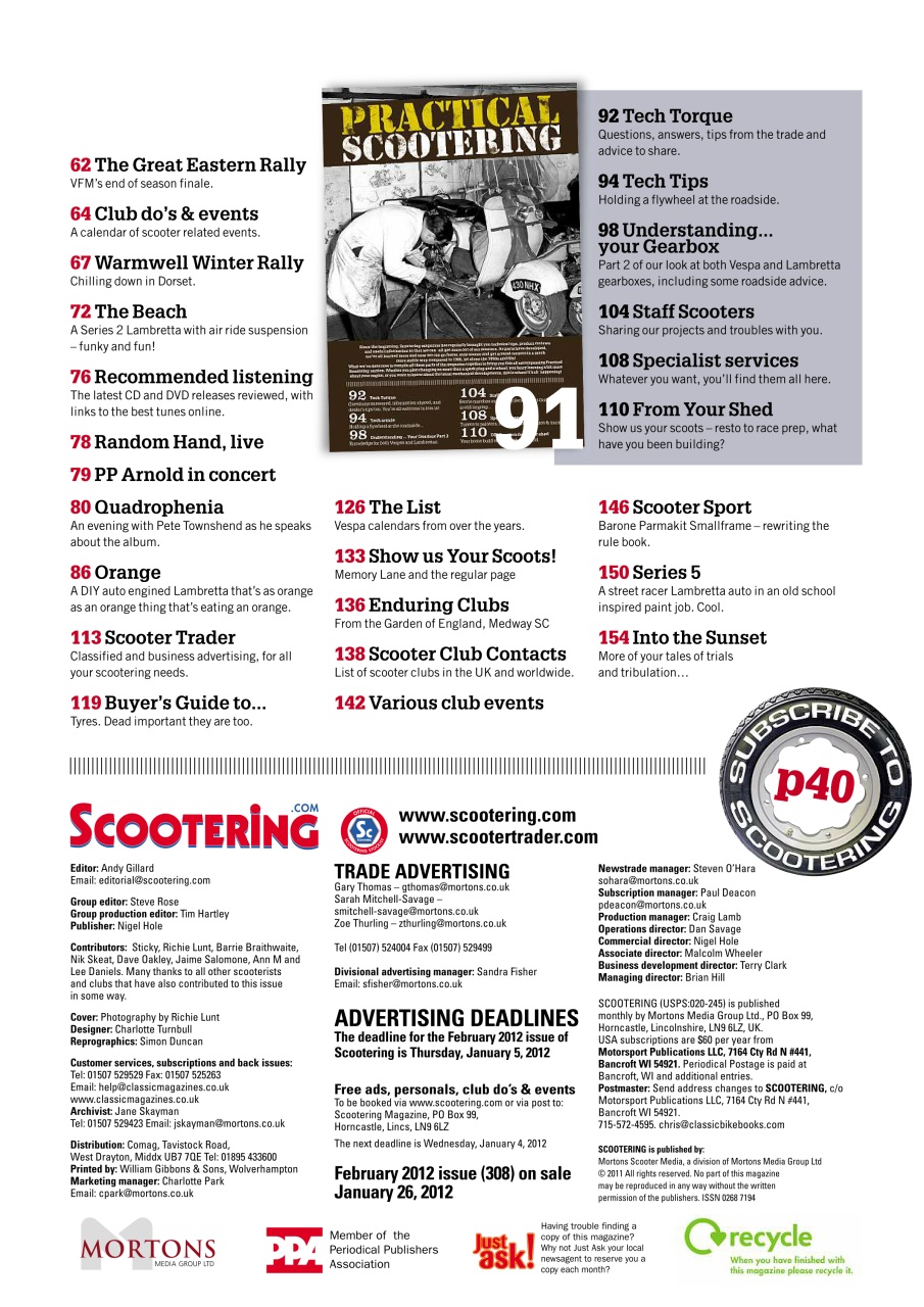 Scootering Preview Pages