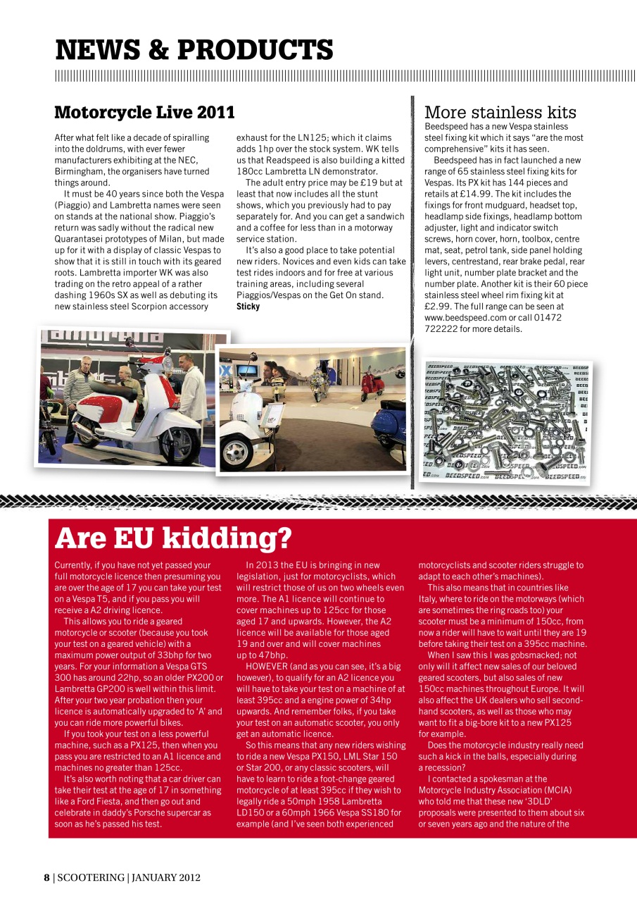 Scootering Preview Pages