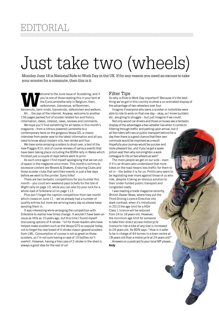 Scootering Preview Pages