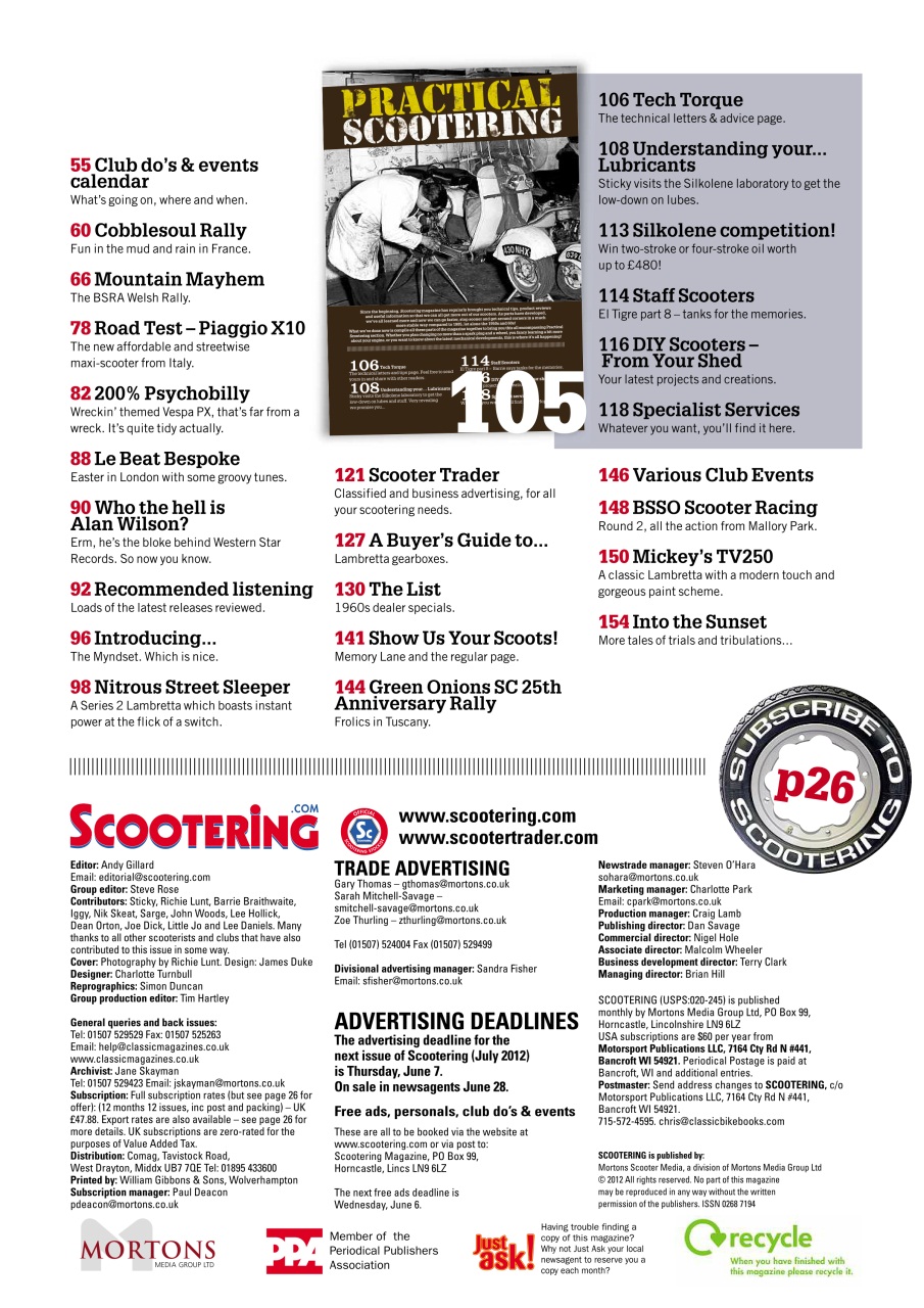 Scootering Preview Pages