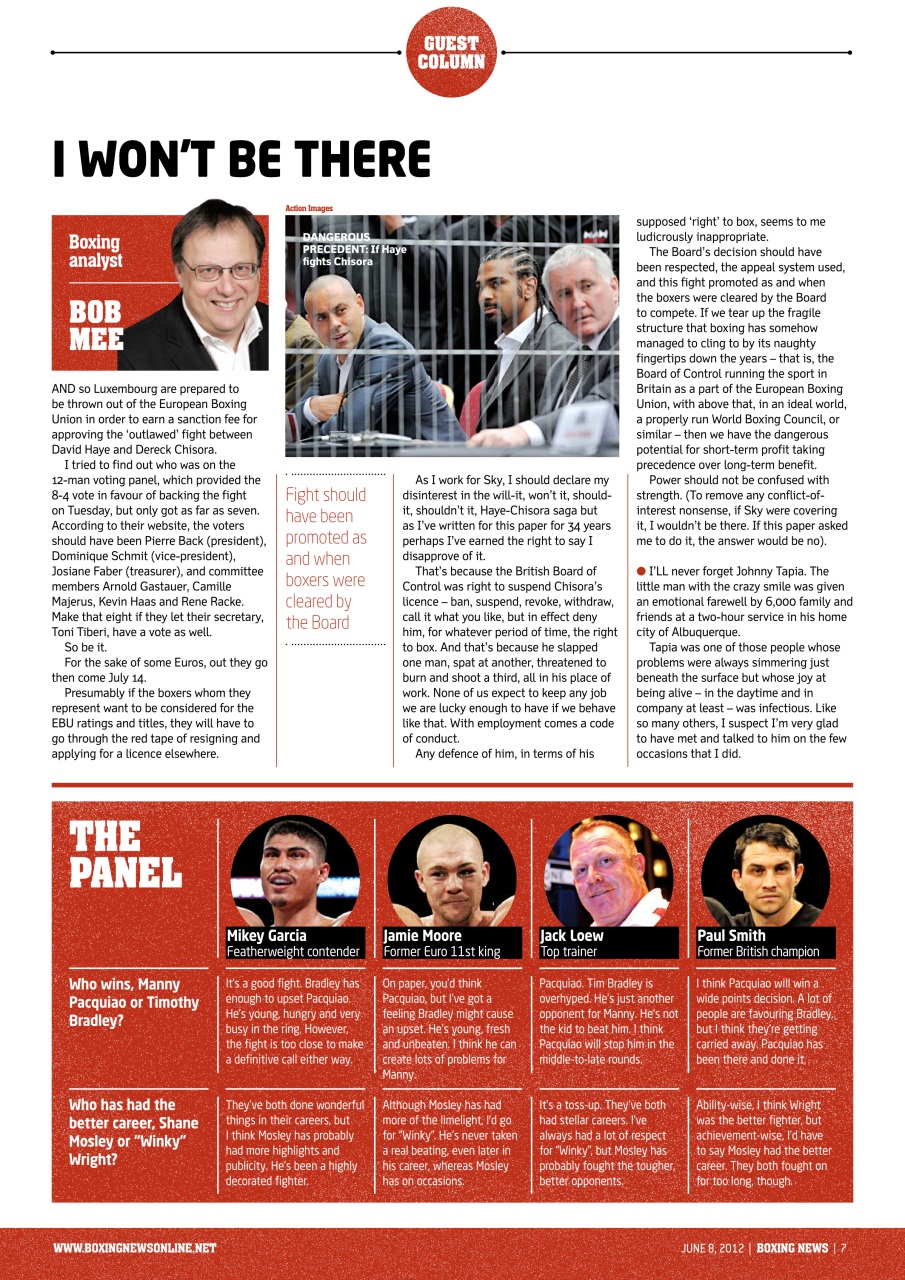 Boxing News Preview Pages