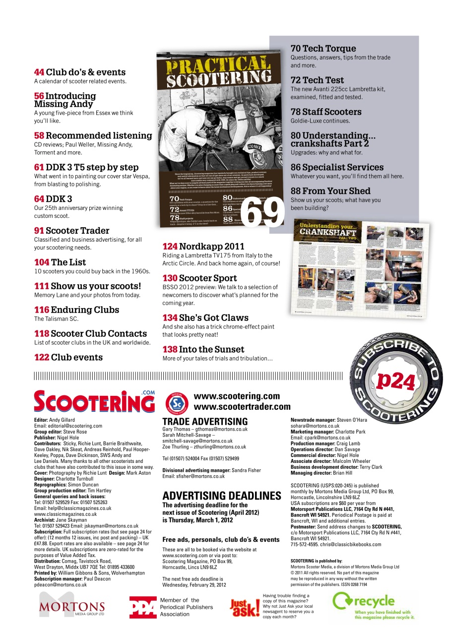 Scootering Preview Pages