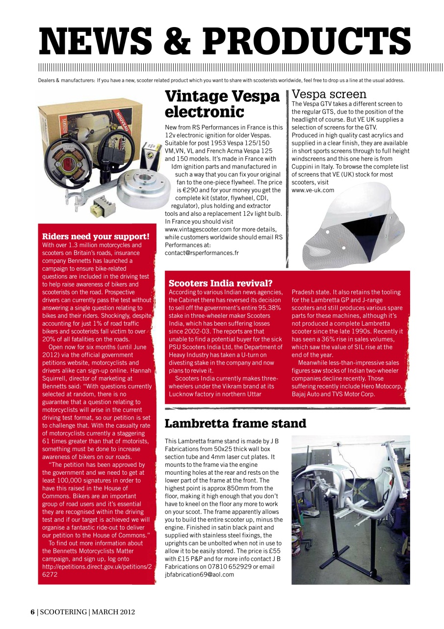 Scootering Preview Pages