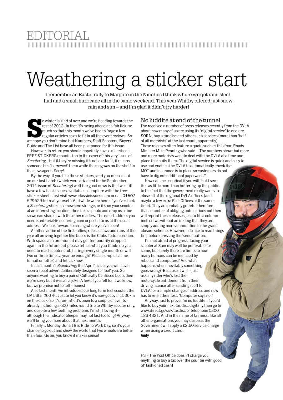 Scootering Preview Pages