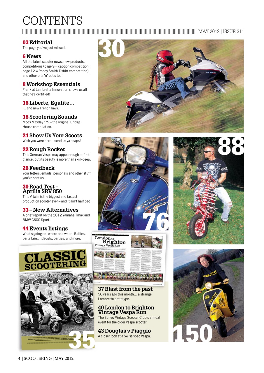 Scootering Preview Pages