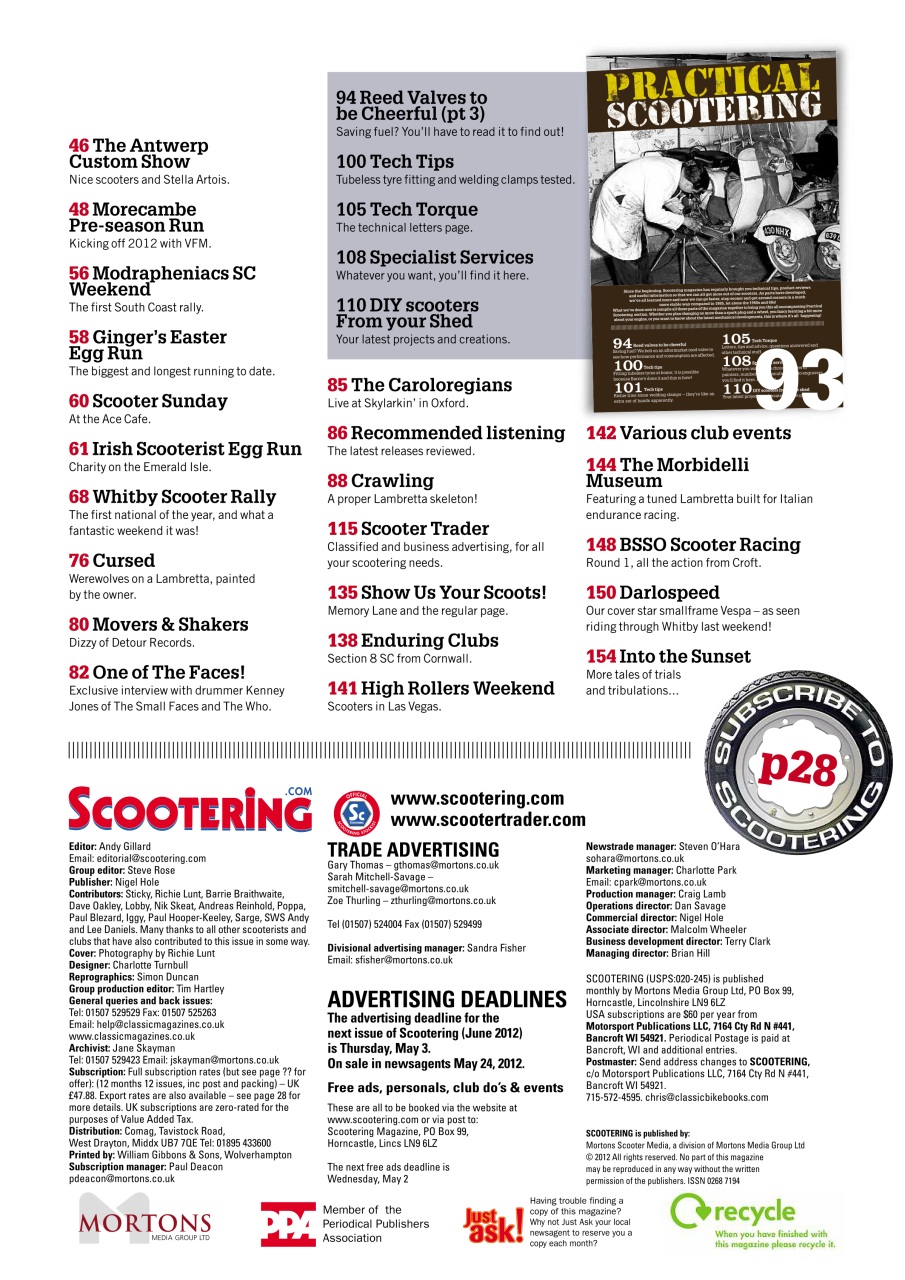 Scootering Preview Pages