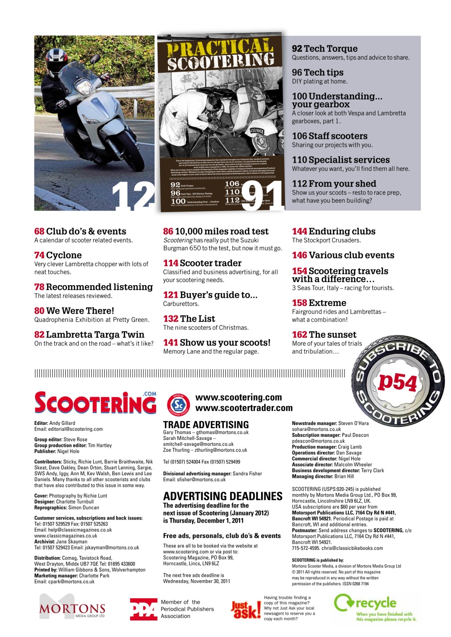 Scootering Preview Pages