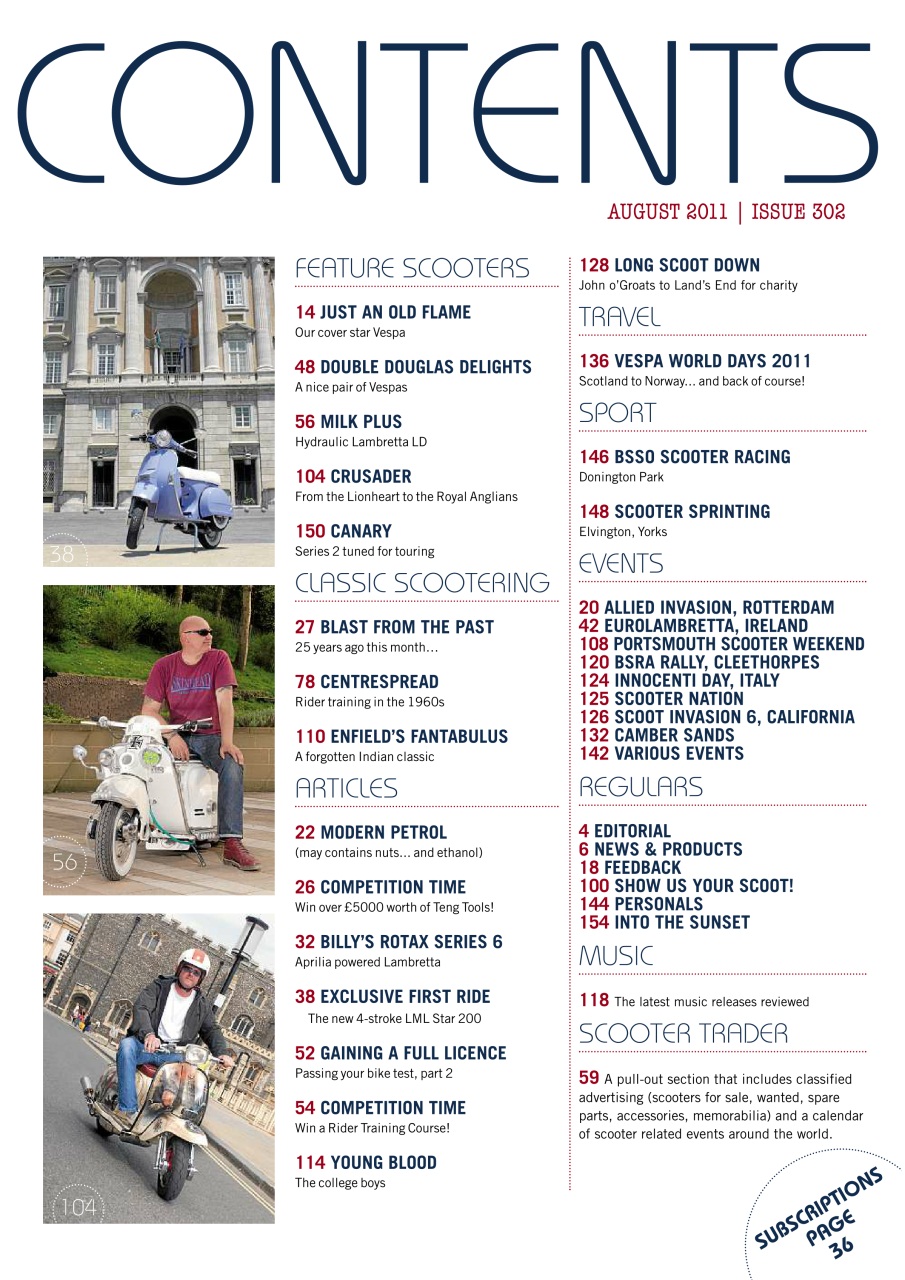 Scootering Preview Pages