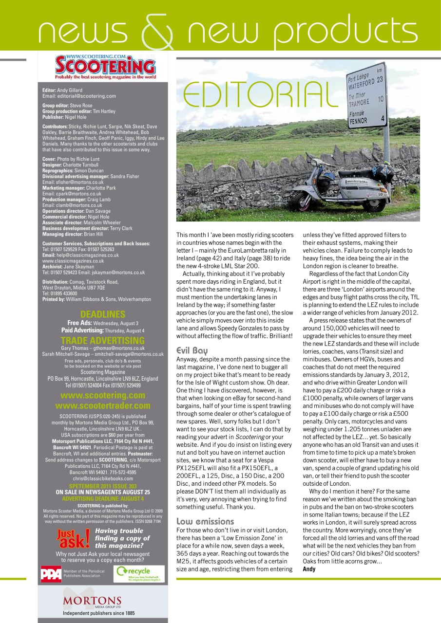 Scootering Preview Pages