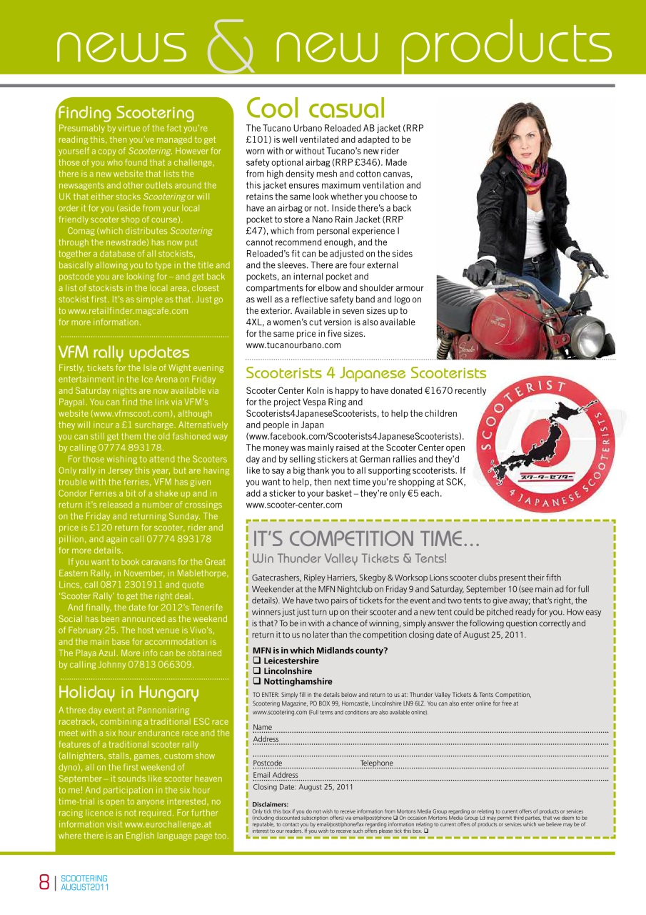 Scootering Preview Pages