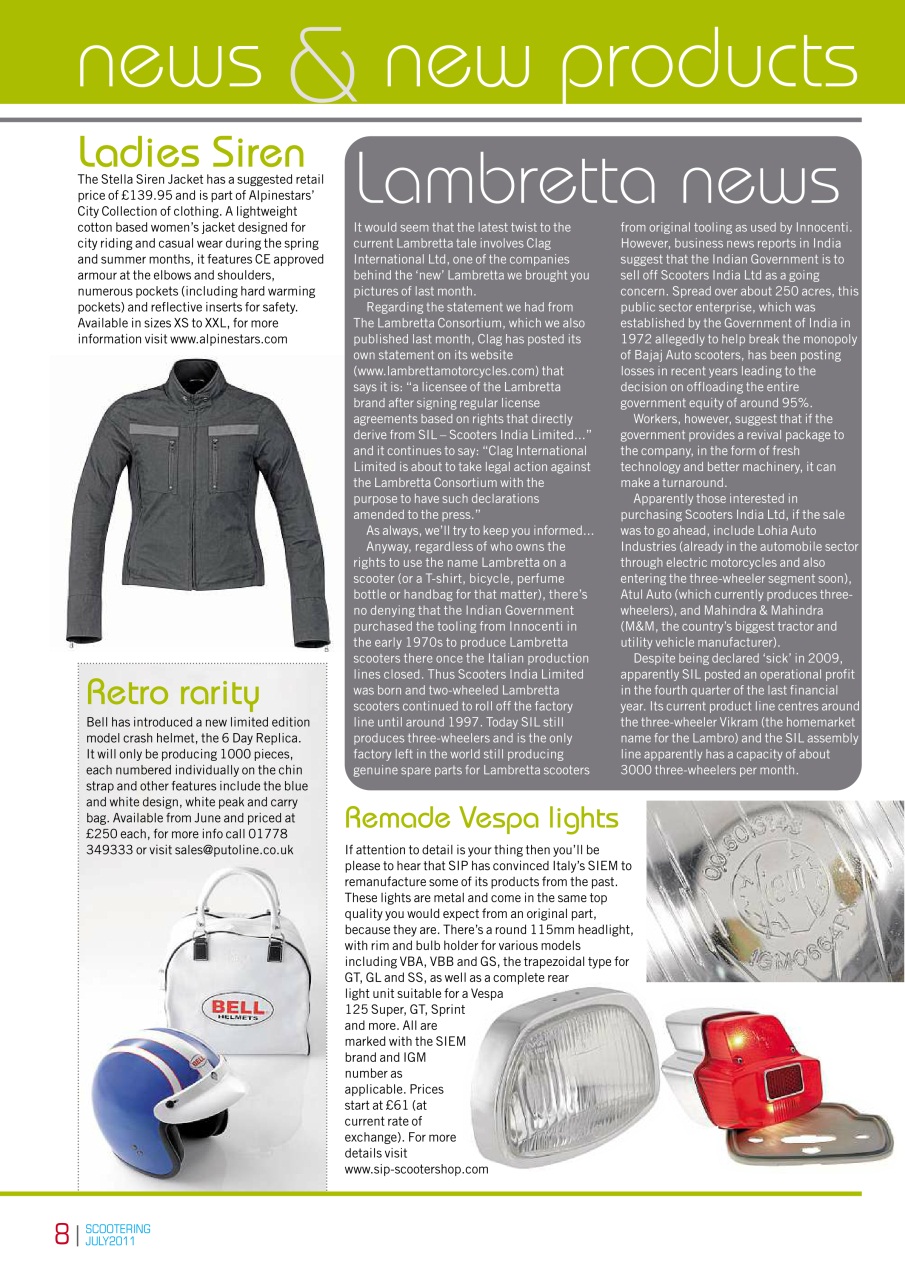 Scootering Preview Pages