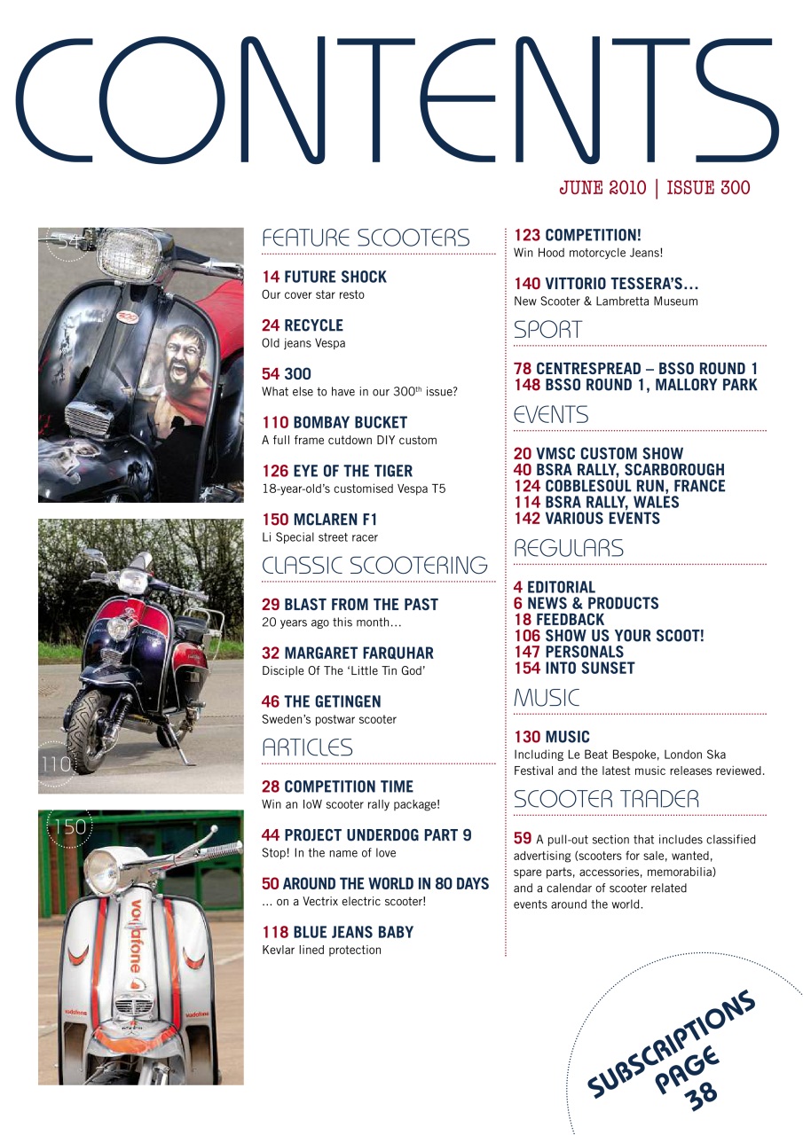 Scootering Preview Pages