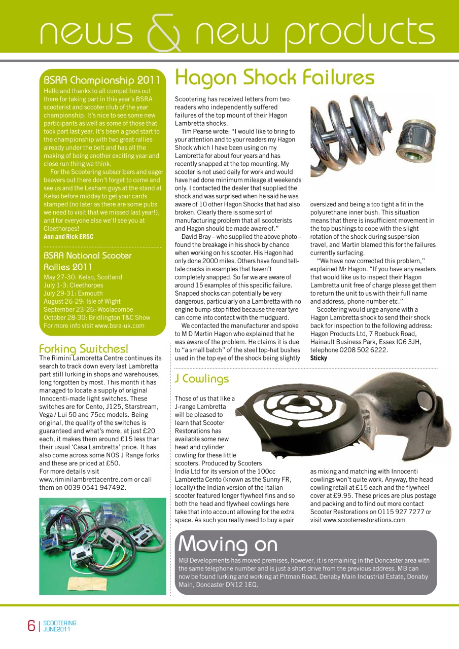 Scootering Preview Pages