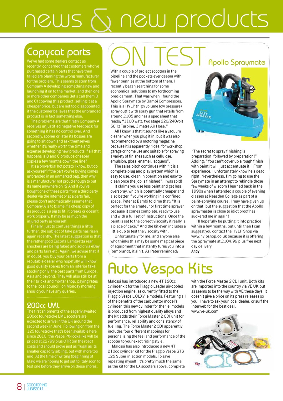 Scootering Preview Pages