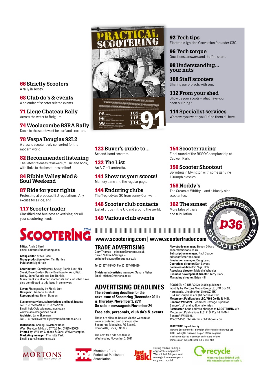 Scootering Preview Pages