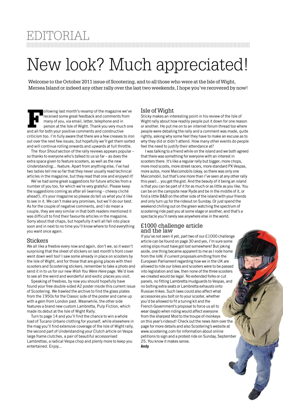 Scootering Preview Pages