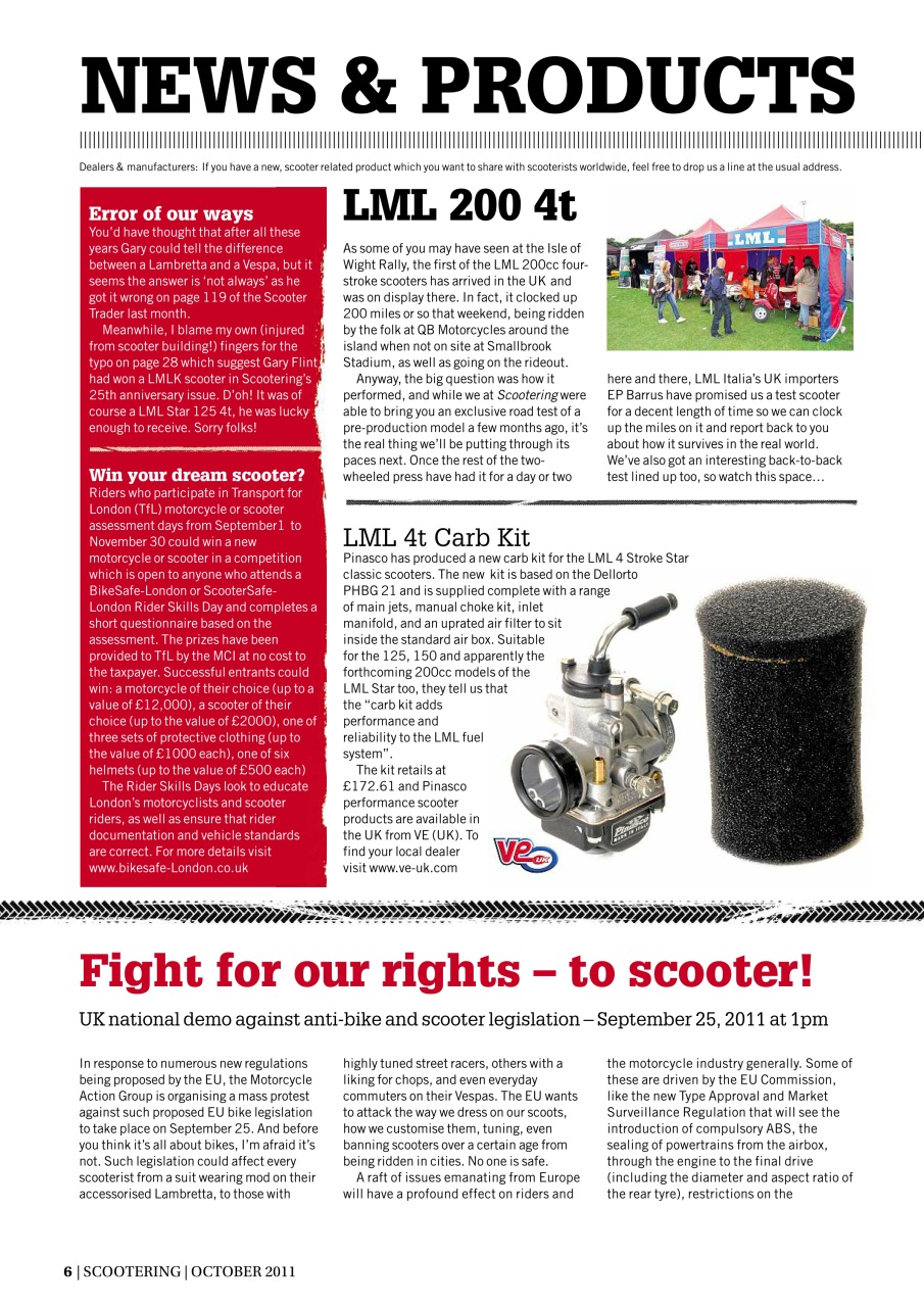 Scootering Preview Pages