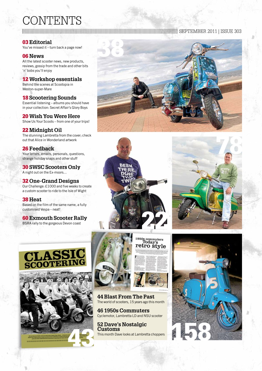 Scootering Preview Pages