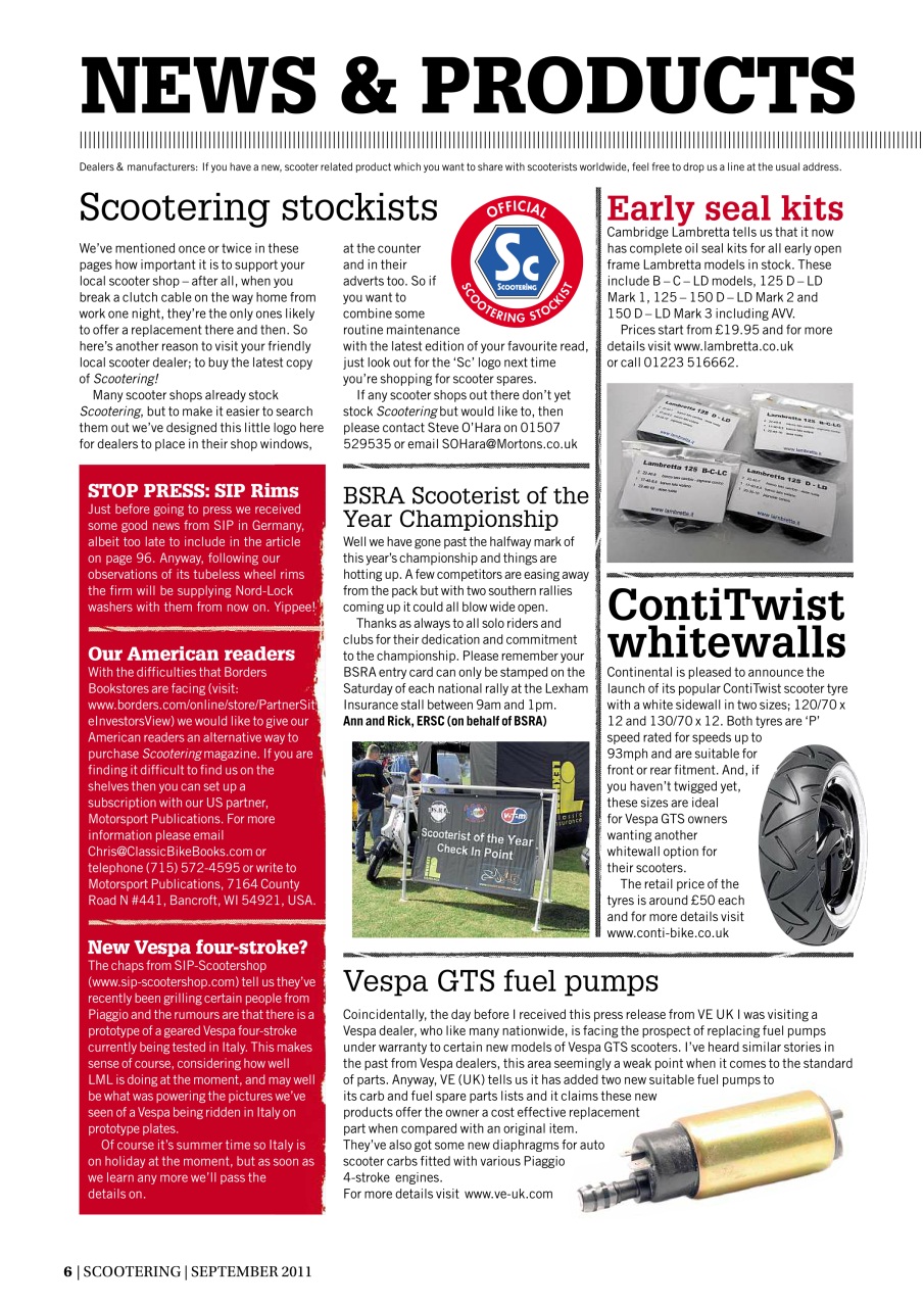 Scootering Preview Pages