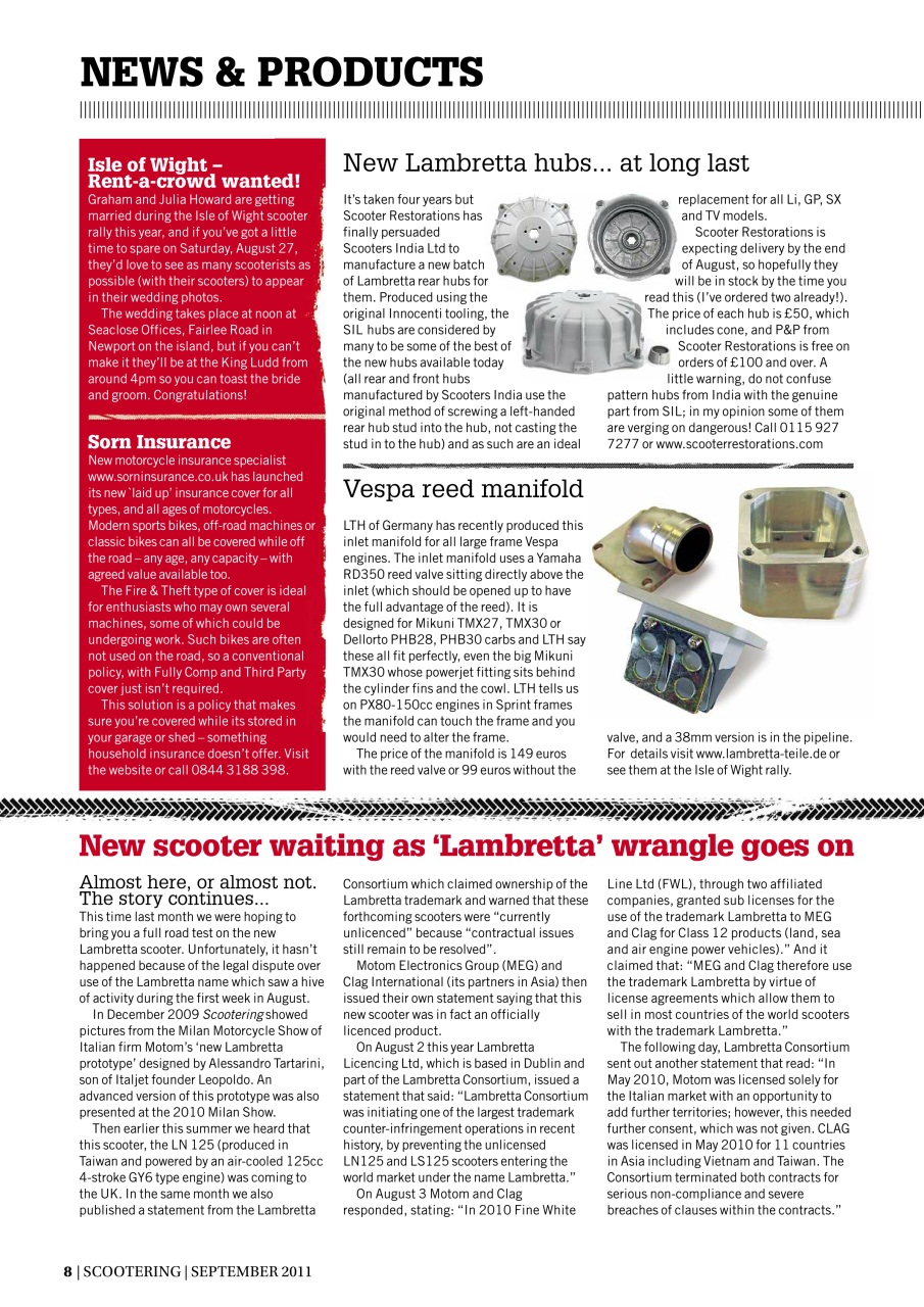 Scootering Preview Pages