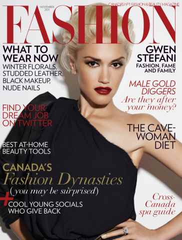 Fashion Magazine issue November 2011