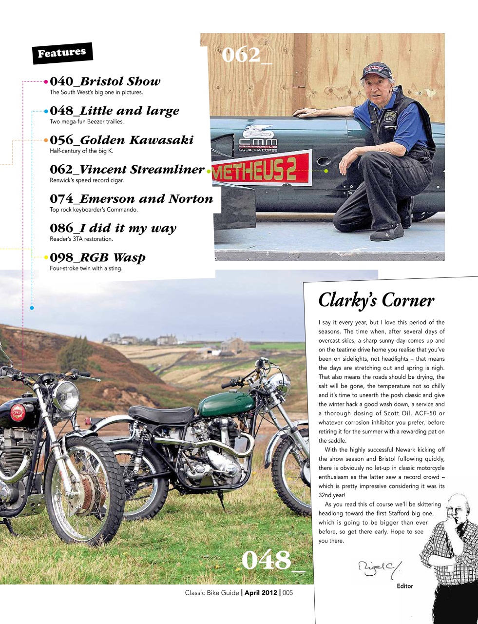 Classic Bike Guide Preview Pages