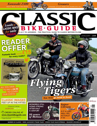 Classic Bike Guide issue January 2012