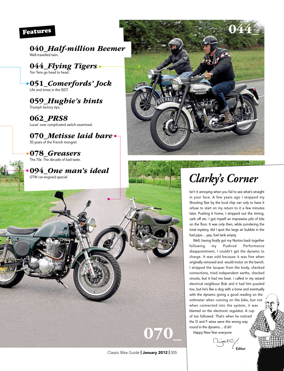 Classic Bike Guide Preview Pages