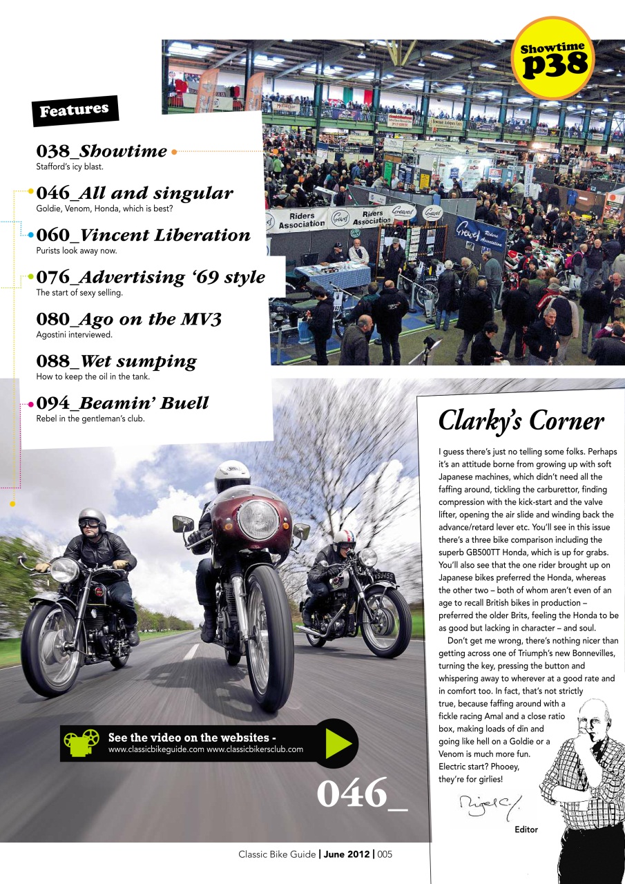 Classic Bike Guide Preview Pages