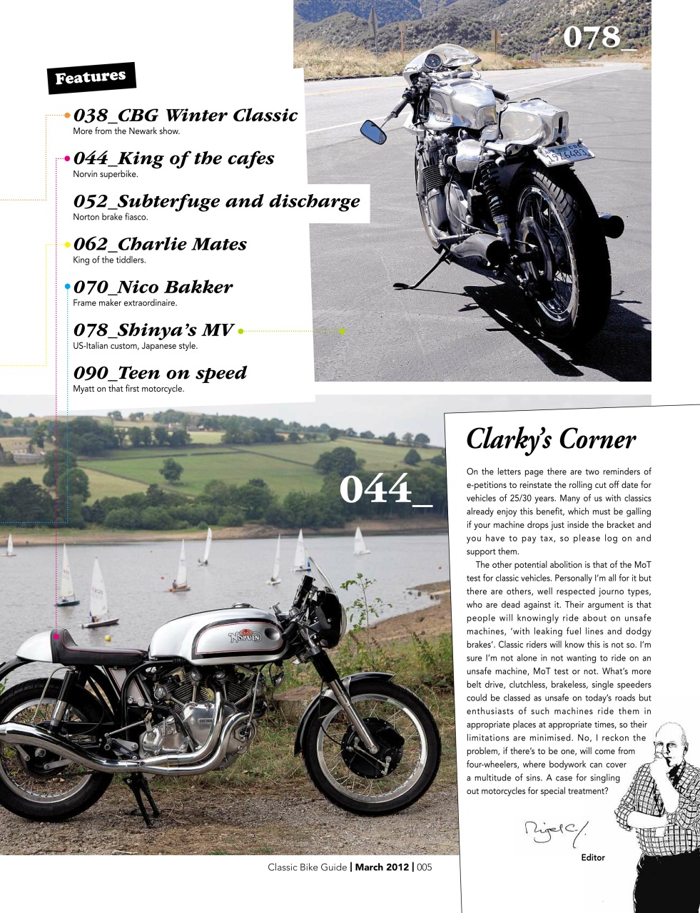 Classic Bike Guide Preview Pages