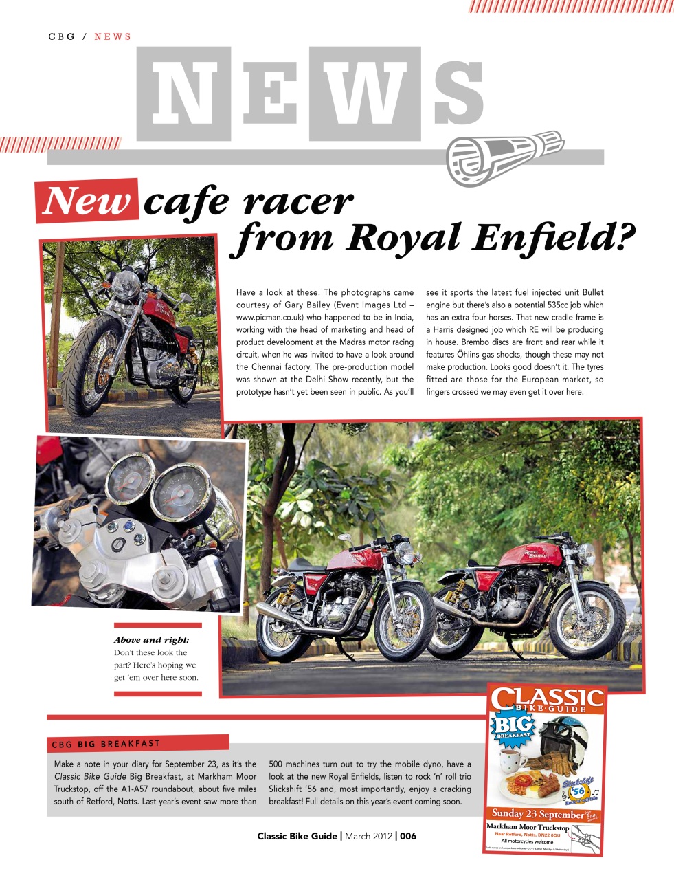 Classic Bike Guide Preview Pages