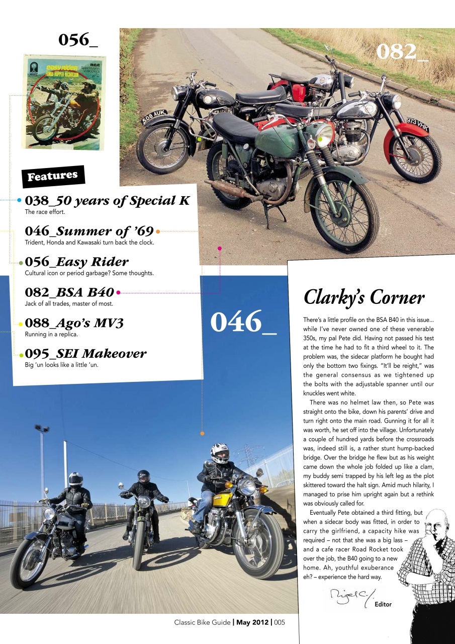 Classic Bike Guide Preview Pages