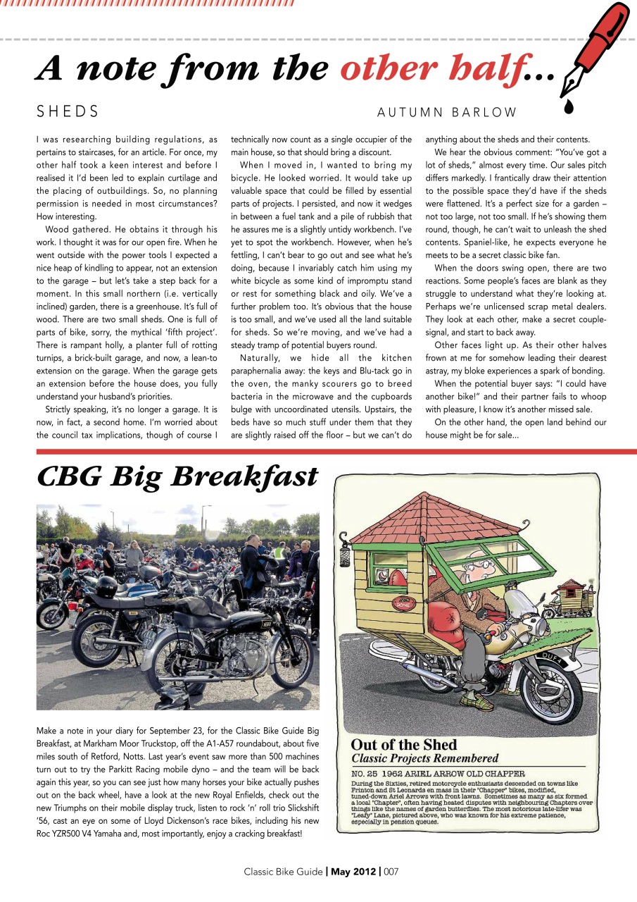 Classic Bike Guide Preview Pages