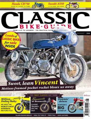 Classic Bike Guide issue August 2011