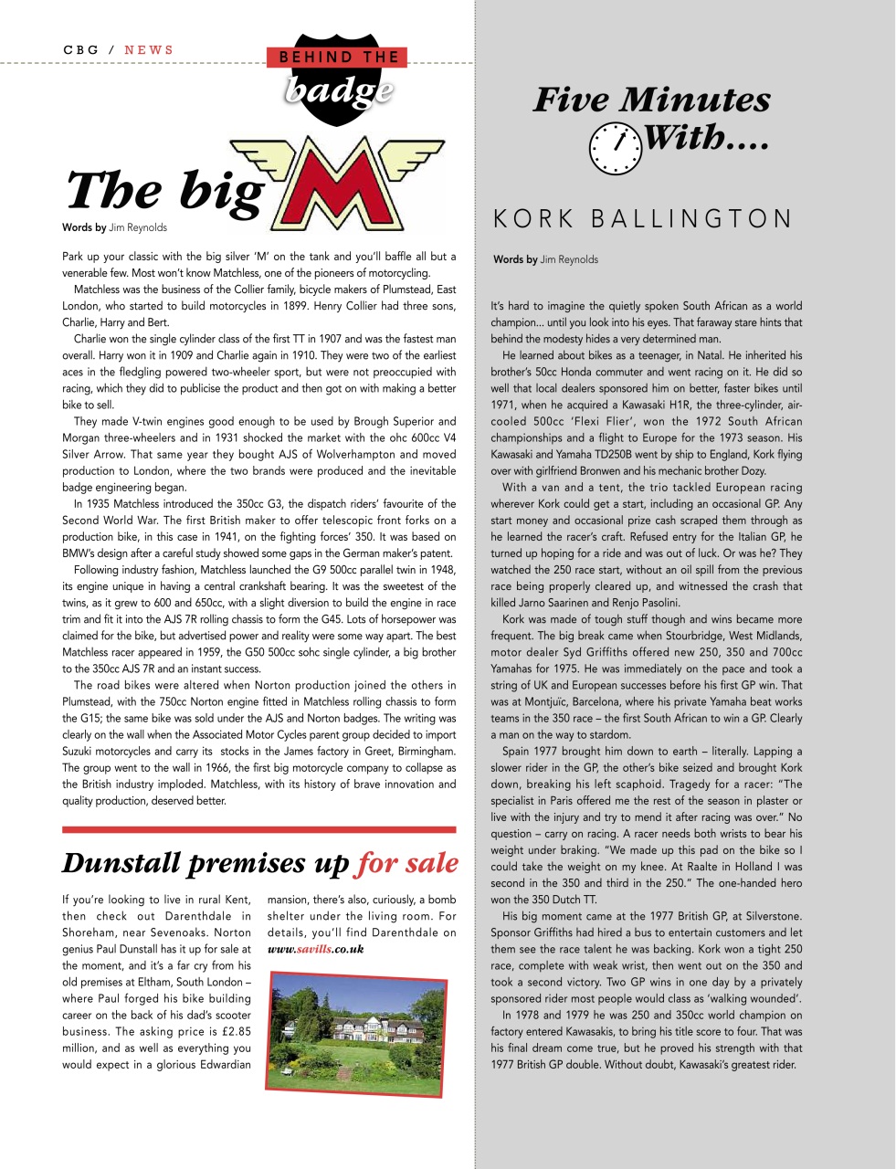 Classic Bike Guide Preview Pages