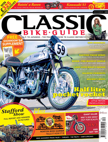 Classic Bike Guide issue December 2011
