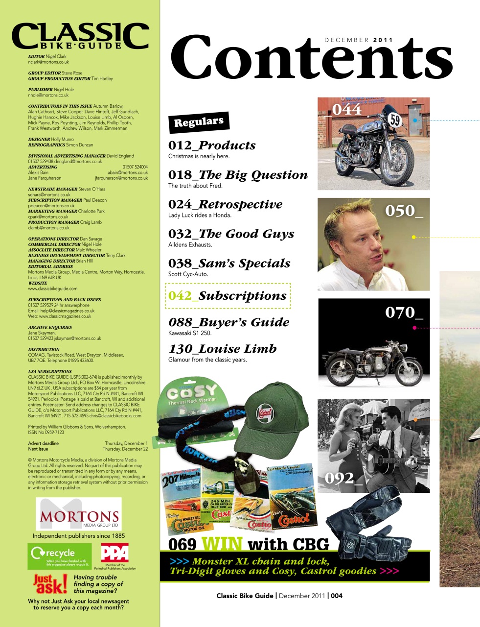 Classic Bike Guide Preview Pages