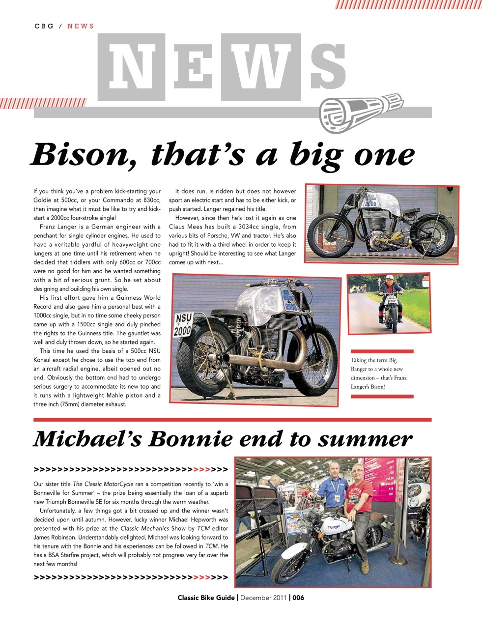 Classic Bike Guide Preview Pages