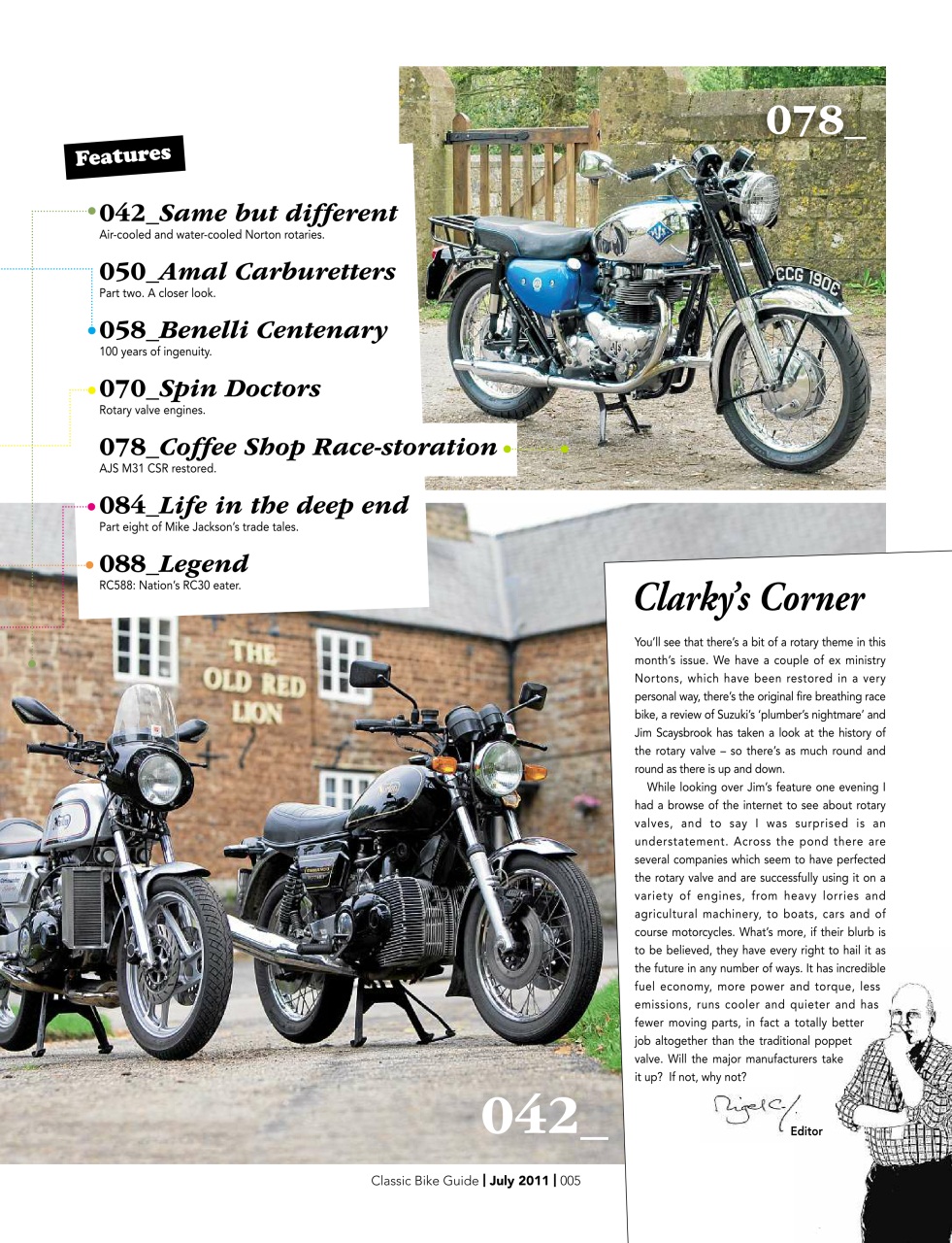 Classic Bike Guide Preview Pages