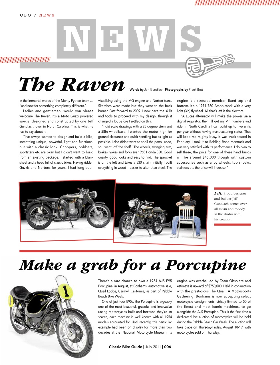 Classic Bike Guide Preview Pages