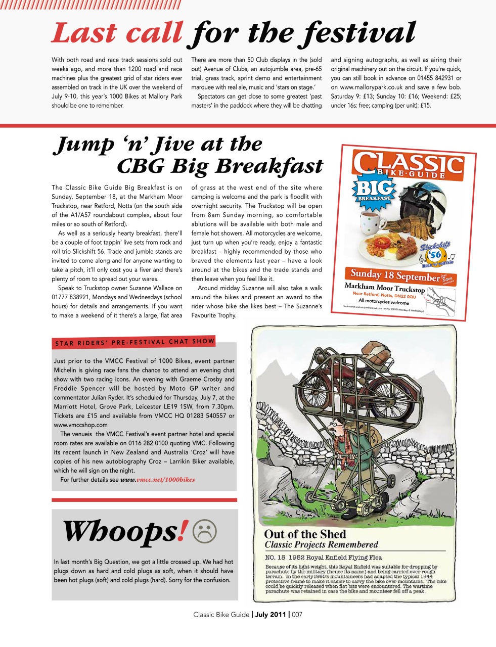 Classic Bike Guide Preview Pages