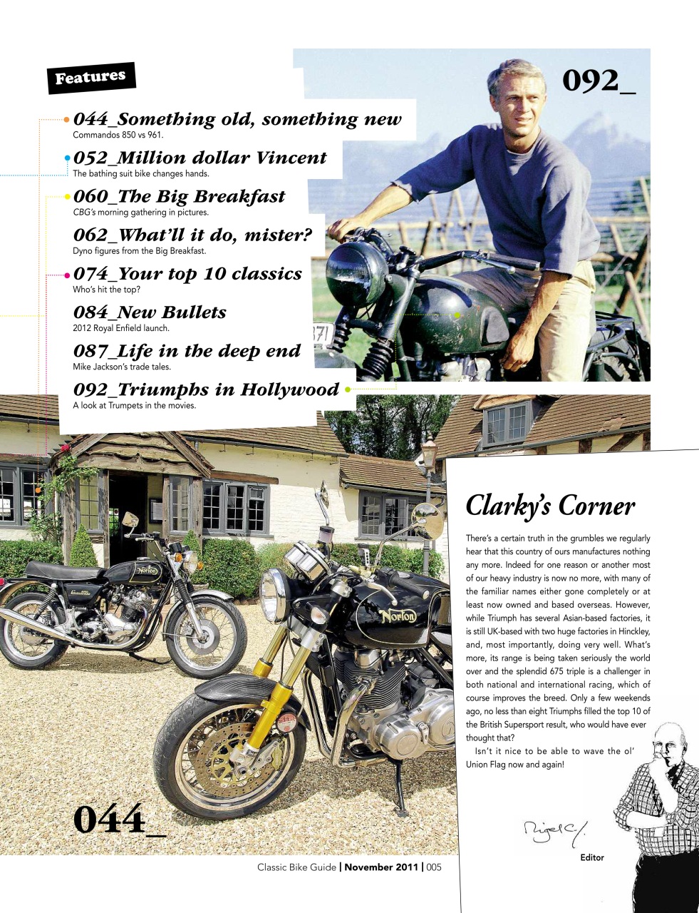 Classic Bike Guide Preview Pages