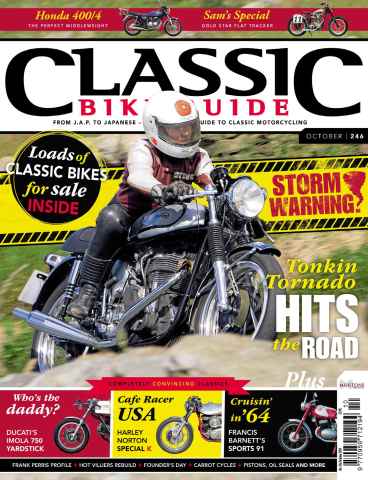 Classic Bike Guide issue October 2011